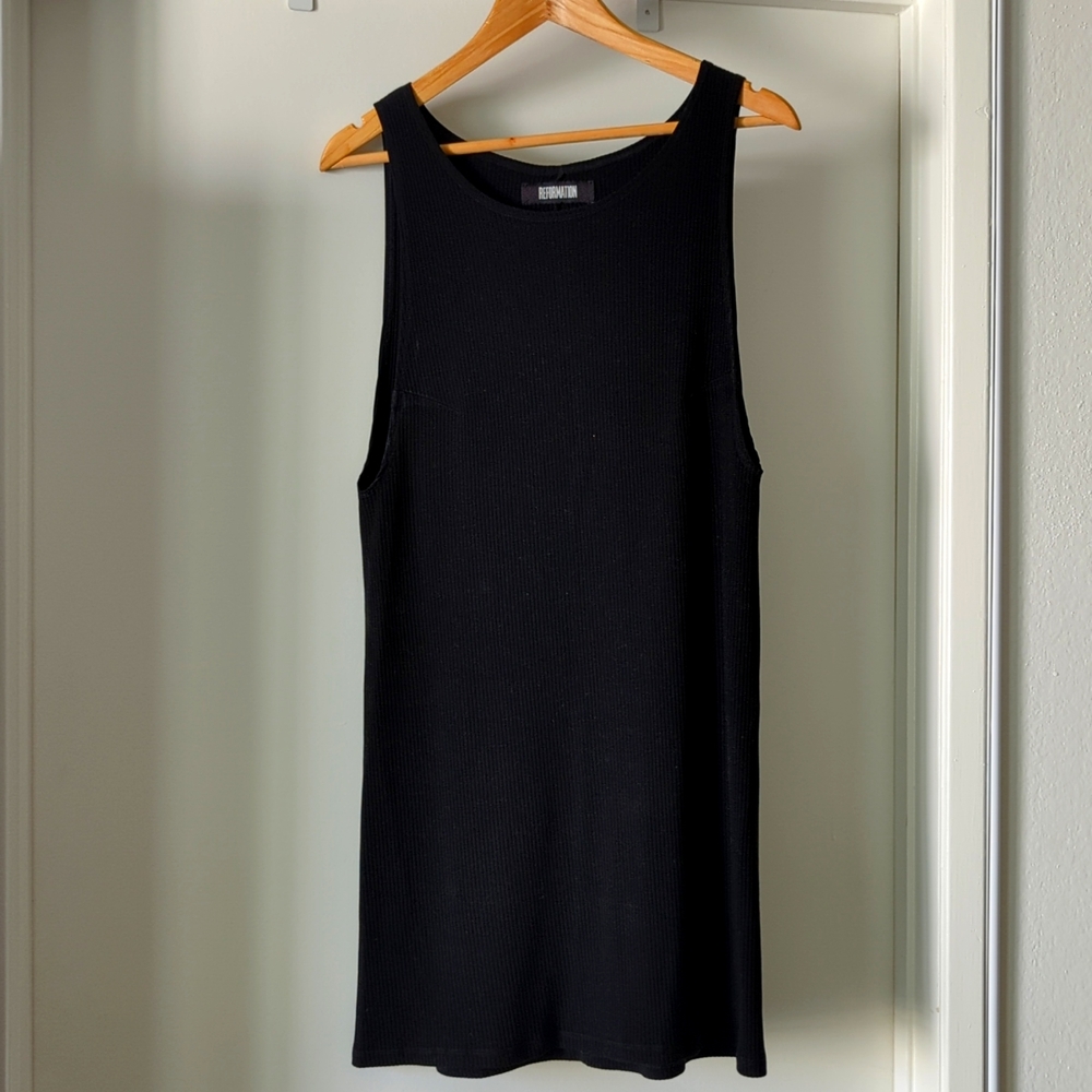 Reformation Ribbed Dress